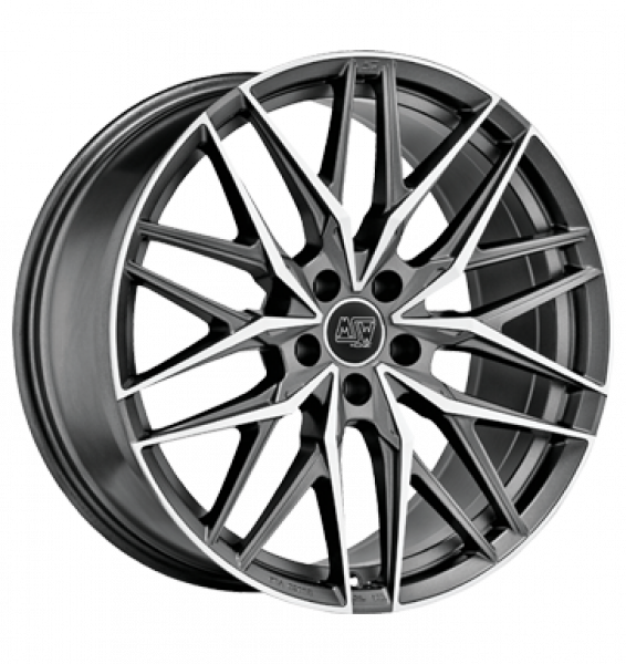 MSW, 50, 8x19 ET45 5x108 73,1, gun metal poliert