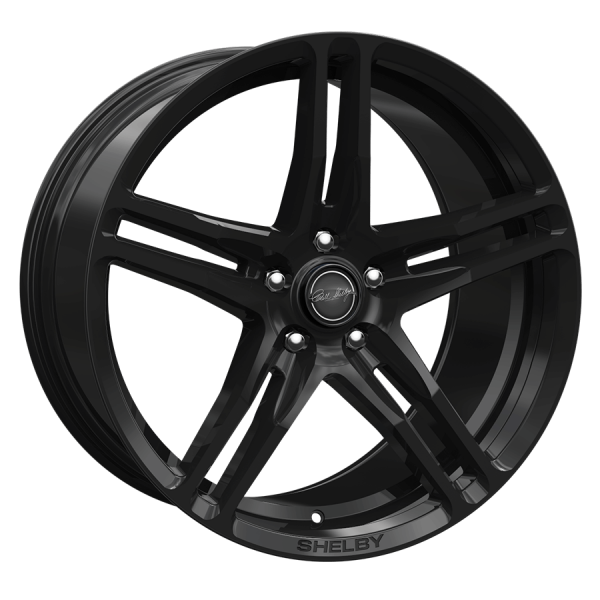Felgensatz Shelby CS14 9,5x20 Zoll und 11x20 Zoll Schwarz