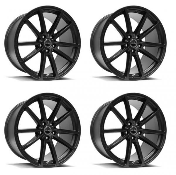Shelby CS10 9,5x20 und 11x20 Zoll Schwarz Felgensatz