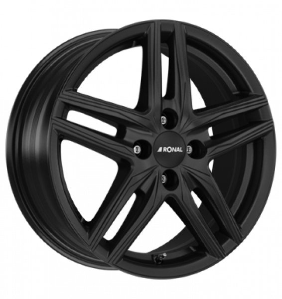 Ronal, R65, 7x17 ET50 4x100 68, jetblack-matt