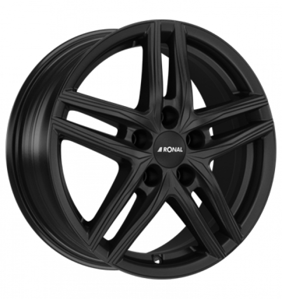 Ronal, R65, 8x19 ET40 5x112 76, jetblack-matt