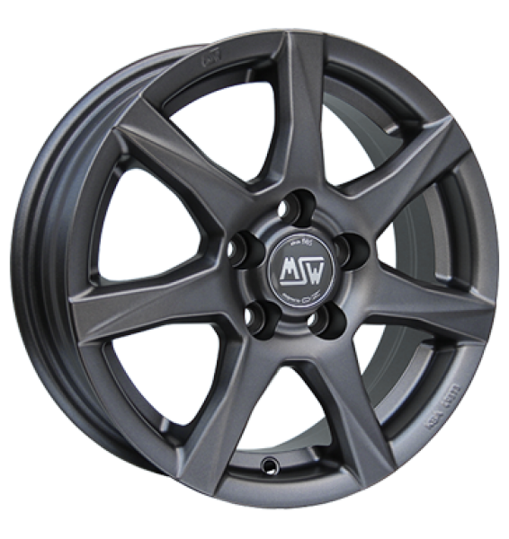 MSW, 77, 8x18 ET50 5x108 63,4, matt dark grey