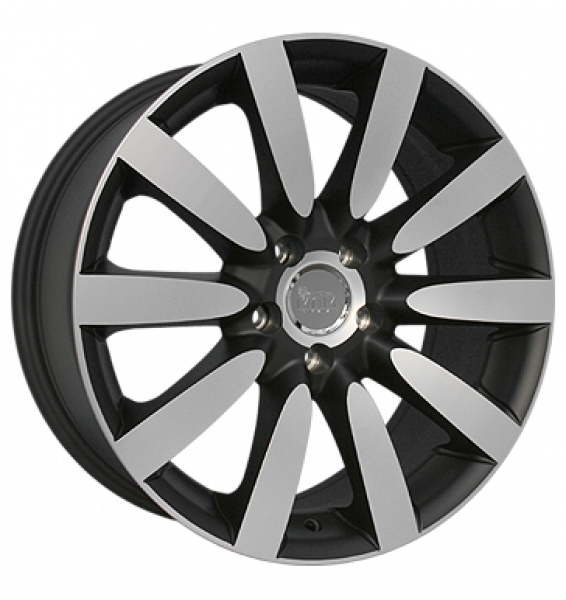 MAM, MAM 7 Nuvo, 8,5x19 ET30 5x100 63,4, mattschwarz frontpoliert