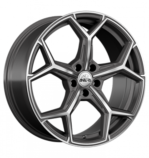 Antera, A101, 9,5x20 ET50 5x108 75, Moon Grey Diamond