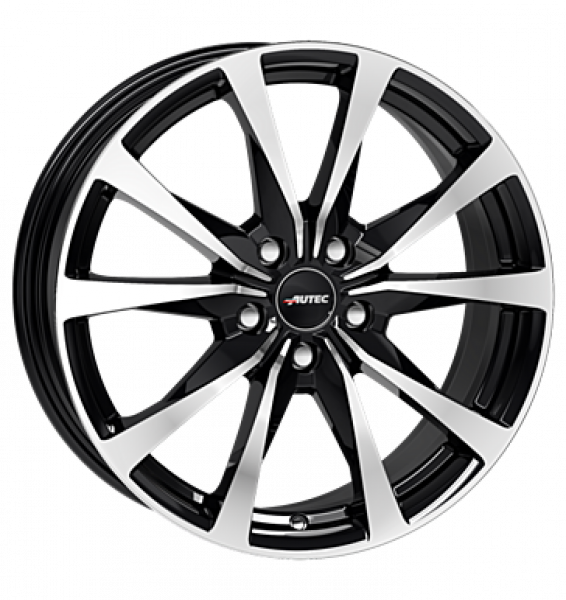 Autec, Brixen, 7x17 ET40 5x112 57,1, schwarz poliert