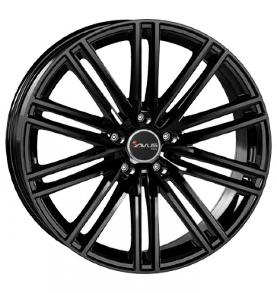 Avus, AC-M08, 11,5x21 ET52 5x130 71,6, black