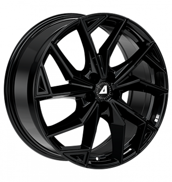 Alutec, ADX.02, 7x17 ET38 5x100 57,1, diamant-schwarz