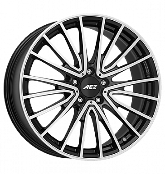 AEZ, Berlin dark, 7,5x18 ET40 5x112 66,6, black polished
