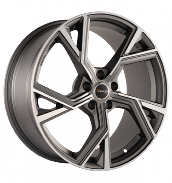 Avus, AF 20, 9,5x21 ET31 5x112 66,6, matt anthracite polished
