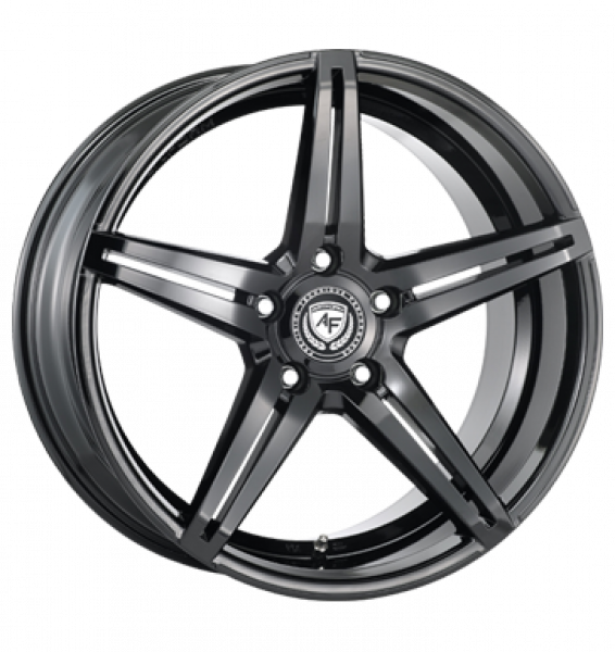 artFORM, AF-301, 10,5x21 ET45 5x114,3 72,6, black painted