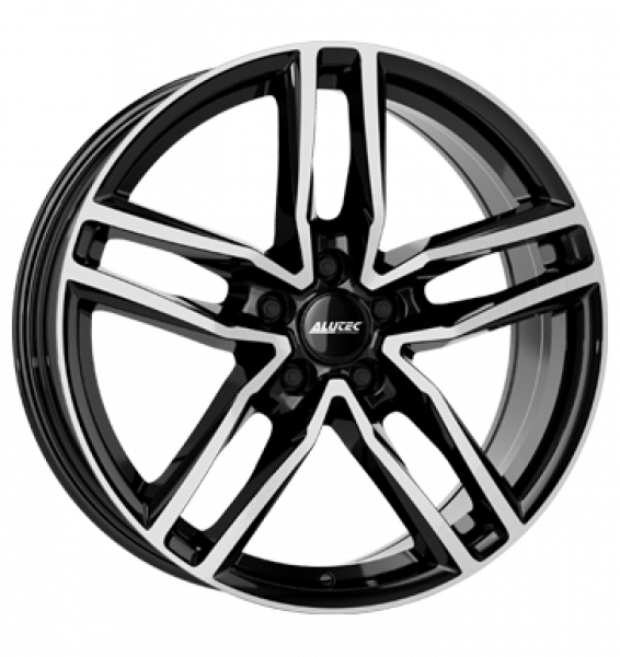 Alutec, Ikenu, 9x19 ET20 5x112 66,5, diamant-schwarz frontpoliert