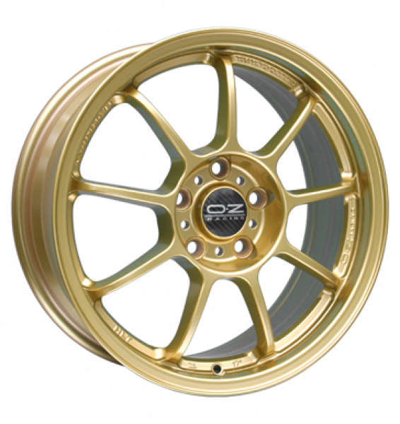 OZ, Alleggerita HLT, 8x18 ET35 5x100 68, race Gold