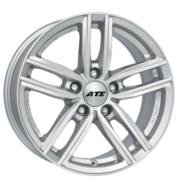 ATS, Antares, 7x16 ET48 5x112 57,1, polar-silber