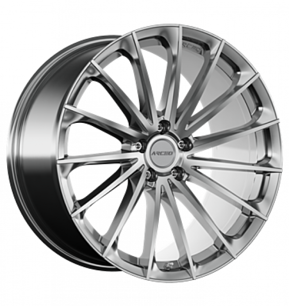 Arceo, Berlin, 9x21 ET25 5x112 66,6, Titanium Silver