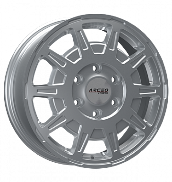 Arceo, LT01, 6,5x16 ET60 5x130 78,1, silver