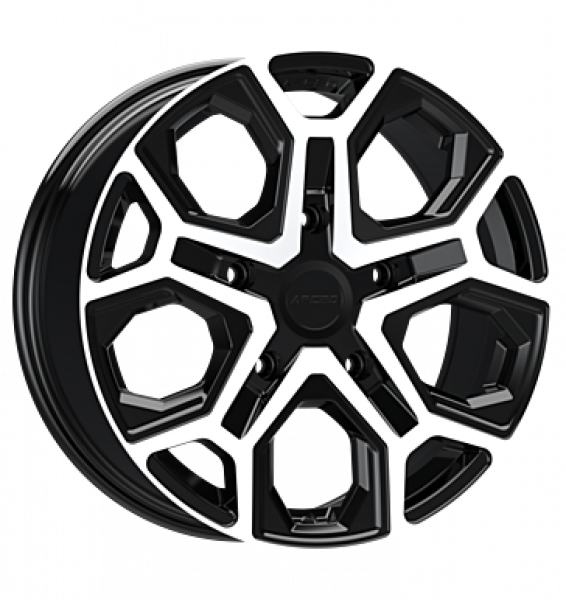 Arceo, LT-2, 8x18 ET45 5x120 65,1, black diamond