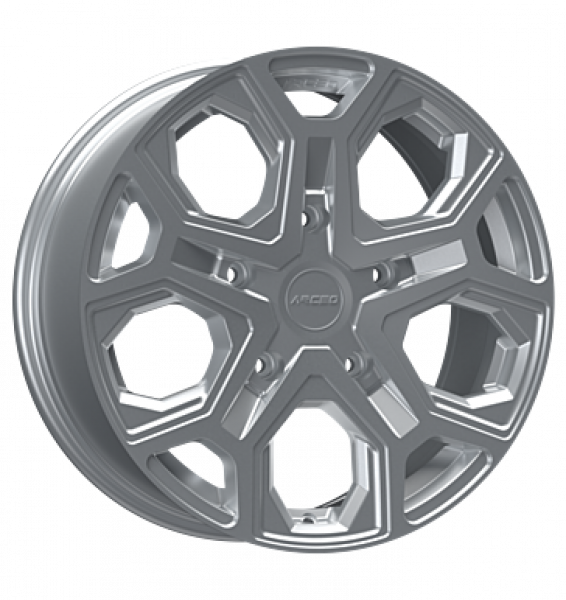 Arceo, LT-2, 8x18 ET50 5x118 71,1, silver