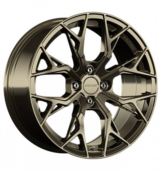 Arceo, M-01, 7,5x17 ET35 4x100 73,1, bronze