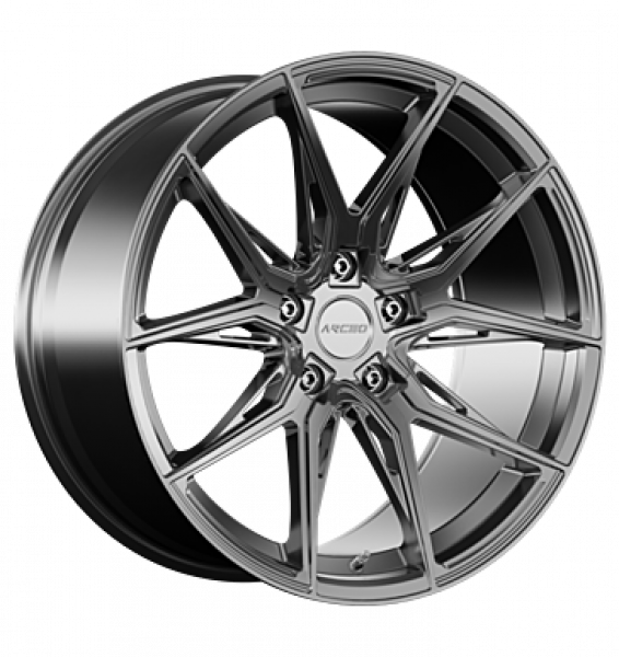 Arceo, Marseille, 9,5x19 ET40 5x114,3 73,1, hyper black