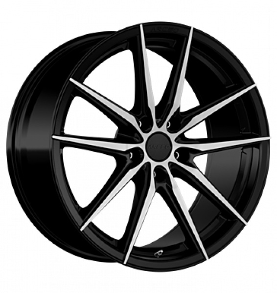 Arceo, Monaco, 8x18 ET33 5x108 73,1, black diamond