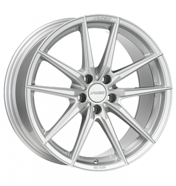 Arceo, Monaco, 8,5x19 ET38 5x112 73,1, white silver
