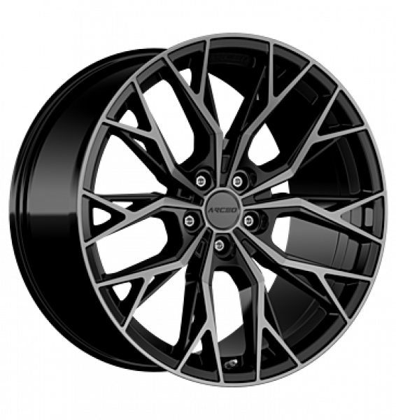 Arceo, Roma, 8x18 ET35 5x114,3 73,1, Black Tint