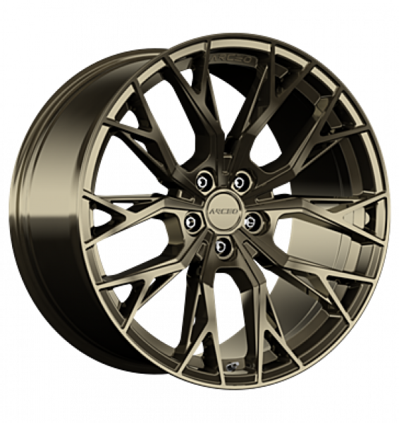 Arceo, Roma, 7,5x17 ET35 5x100 67,1, Glossy Bronze