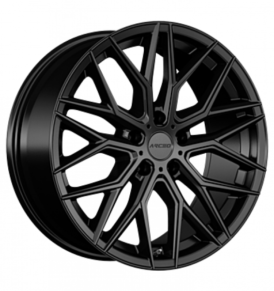 Arceo, Valencia, 8,5x19 ET33 5x108 73,1, black