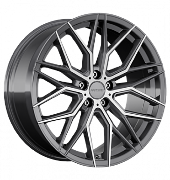 Arceo, Valencia, 8,5x19 ET35 5x114,3 73,1, Titan Diamond
