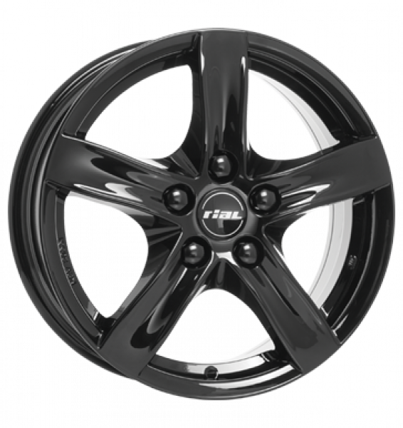 Rial, Arktis, 6,5x16 ET50 5x114,3 67,1, diamant schwarz