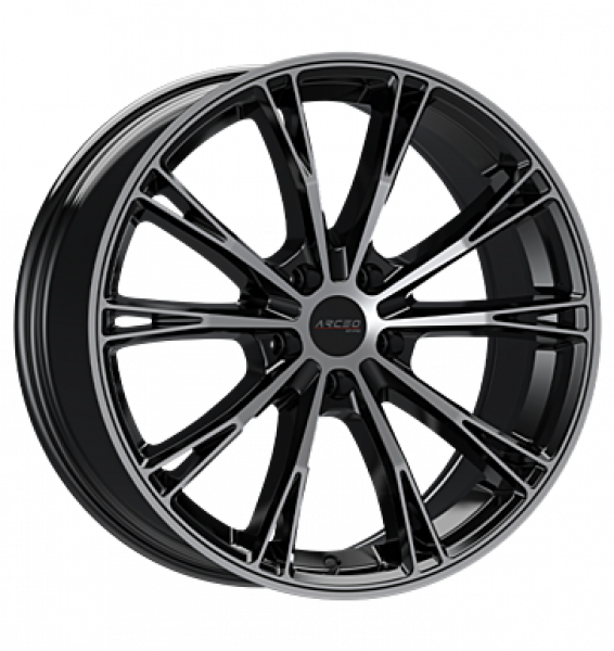 Arceo, ASW01, 8,5x19 ET45 5x112 66,5, Black Tint