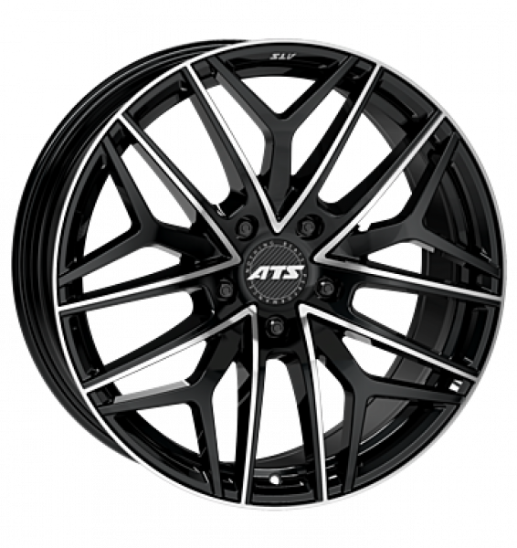 ATS, Passion, 10x22 ET23 5x130 71,5, diamant-schwarz frontpoliert