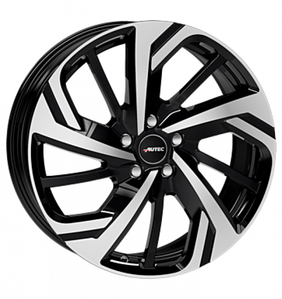 Autec, Rixon, 8x20 ET50 5x108 63,3, schwarz poliert