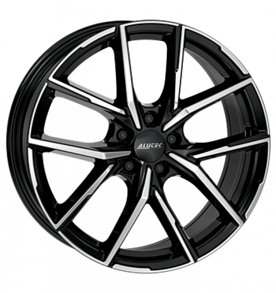 Alutec, Aveleno, 8x18 ET48 5x112 70,1, diamant-schwarz frontpoliert