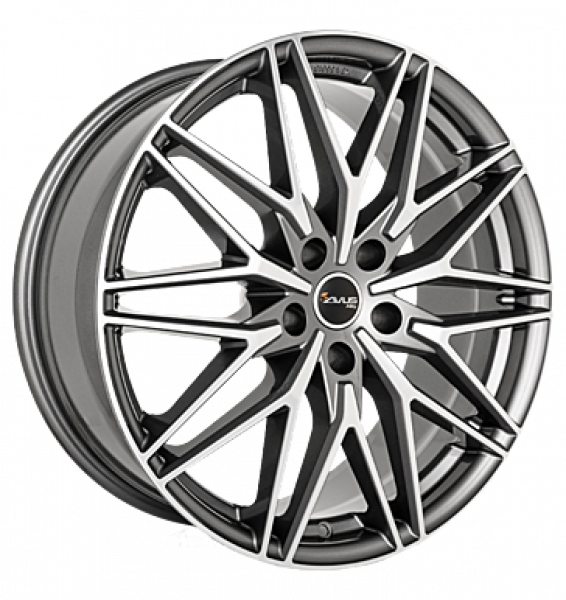 Avus, AC-MB6, 8x19 ET29 5x112 66,7, anthracite polished