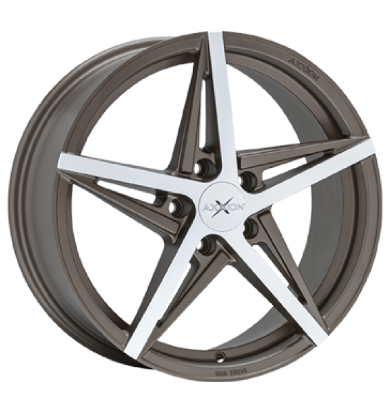 Axxion, AX10, 8x18 ET30 5x112 66,6, bronze matt hochglanzpoliert