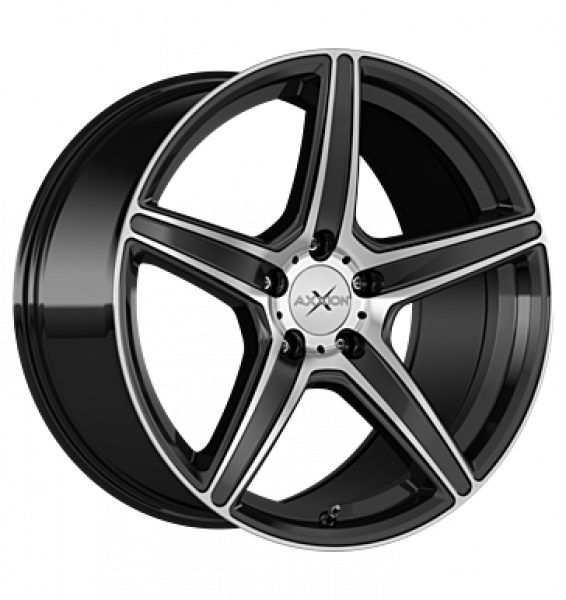 Axxion, AX7, 10x19 ET30 5x112 72,6, schwarz hochglanz poliert