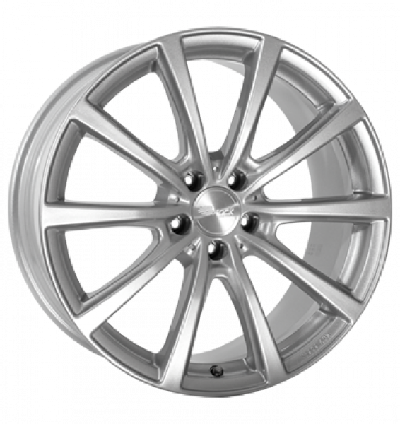 Brock, B32, 11x20 ET66 5x130 71,5, kristallsilber