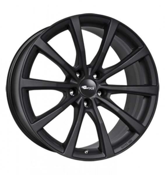 Brock, B32, 11x20 ET30 5x120 72,6, schwarz klar matt