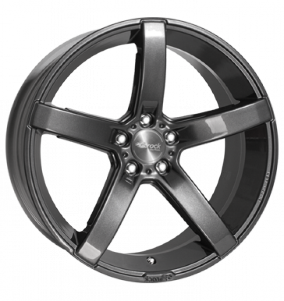 Brock, B35, 8x18 ET30 5x120 72,6, titan metallic