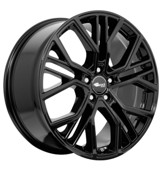 Brock, B41, 8,5x19 ET42 5x108 63,4, schwarz glanz