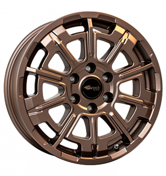 Brock, B45, 7x17 ET55 6x139,7 93,1, bronze copper matt