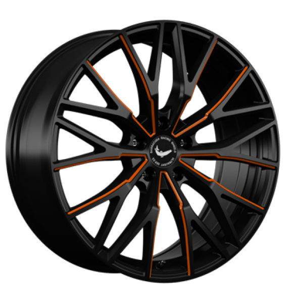Barracuda, Project 3.0, 8,5x18 ET42 5x120 72,6, black gloss flashorange