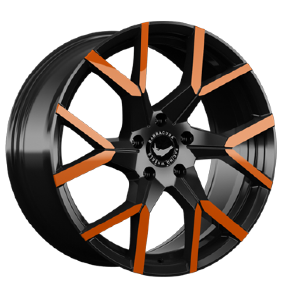 Barracuda, Tzunamee Evo, 9x20 ET40 5x112 73,1, black gloss flashorange