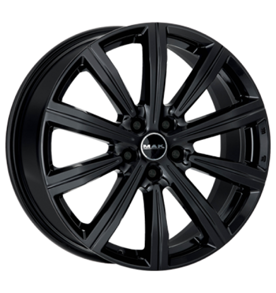 MAK, Birmingham, 8,5x20 ET52 5x112 66,6, gloss black