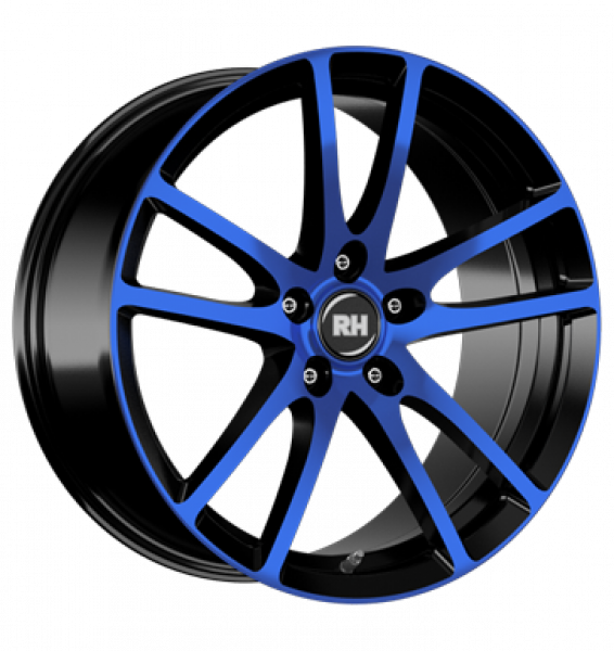 RH, BO Flowforming, 8,5x19 ET45 5x112 72,6, color polished - blue