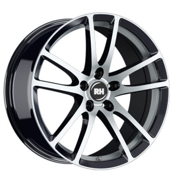 RH, BO Flowforming, 8,5x19 ET45 5x112 72,6, schwarz vollpoliert