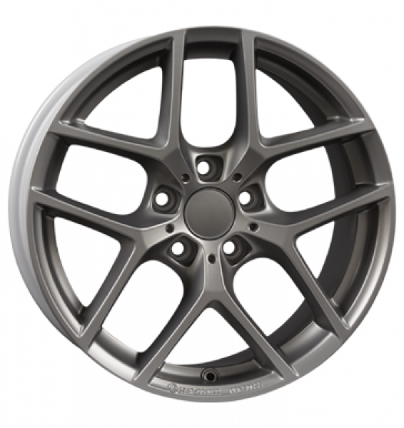 Borbet, Y, 7,5x17 ET32 5x120 72,5, titan matt BMW