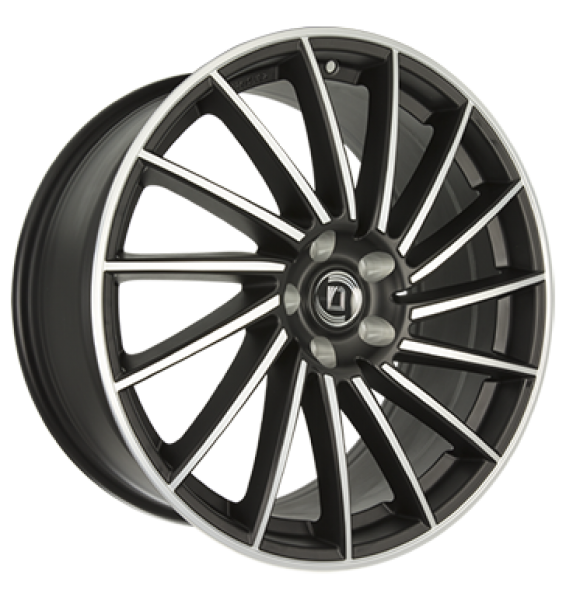 Diewe Wheels, Briosa, 8,5x20 ET40 5x112 57,1, Nero machined