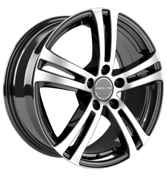 Proline, BX 700, 8,5x19 ET45 5x120 65,1, black polished